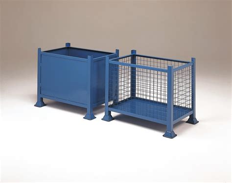 metal pallet boxes|heavy duty steel pallets.